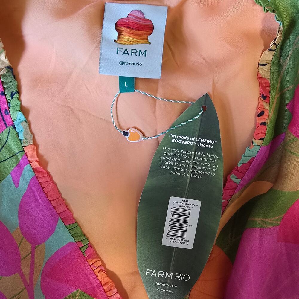 Farm Rio Sweet Forest Mini Dress - Picture 6 of 13